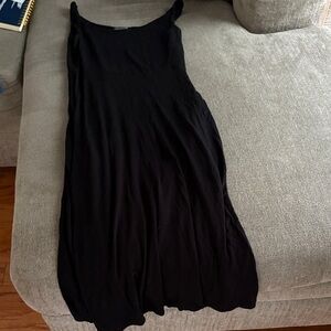 Olivia Rae Classic Black Midi Dress
